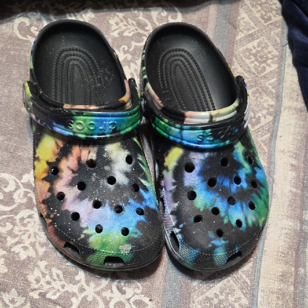 Womens Crocs.